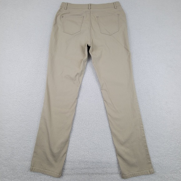 Lafayette 148 Pants Womens 8 Petite Straight Leg‎ Stretch Casual Lightweight - Picture 8 of 9